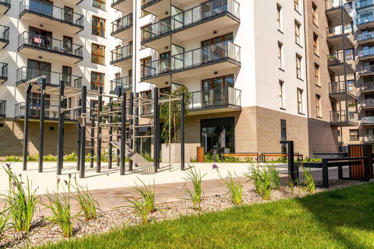 Apartamenty W Gdansku - Zajezdnia Wrzeszcz, Grudziadzka 4B 外观 照片
