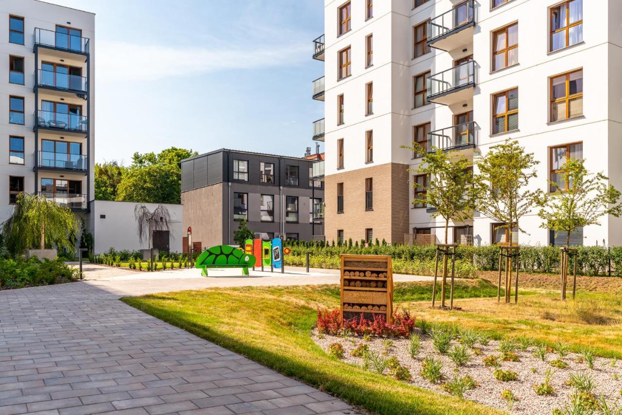 Apartamenty W Gdansku - Zajezdnia Wrzeszcz, Grudziadzka 4B 外观 照片