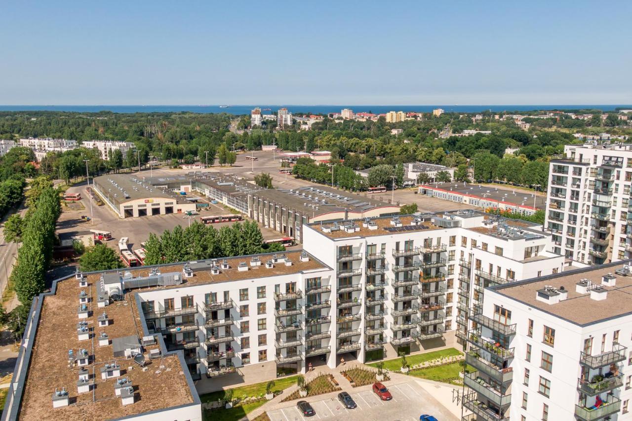 Apartamenty W Gdansku - Zajezdnia Wrzeszcz, Grudziadzka 4B 外观 照片